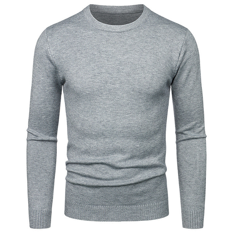 Casual Color-Block Knit Sweater