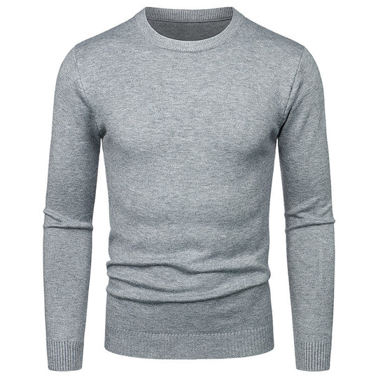 Casual Color-Block Knit Sweater
