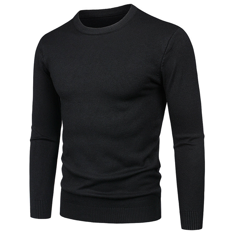 Casual Color-Block Knit Sweater