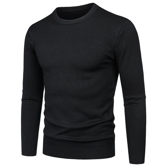 Casual Color-Block Knit Sweater