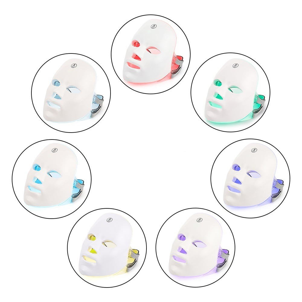 Skin Rejuvenation Facial Beauty Device with LED light therapy