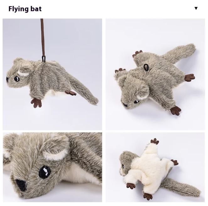 Flapping Bird Cat Toy with lifelike flapping wings