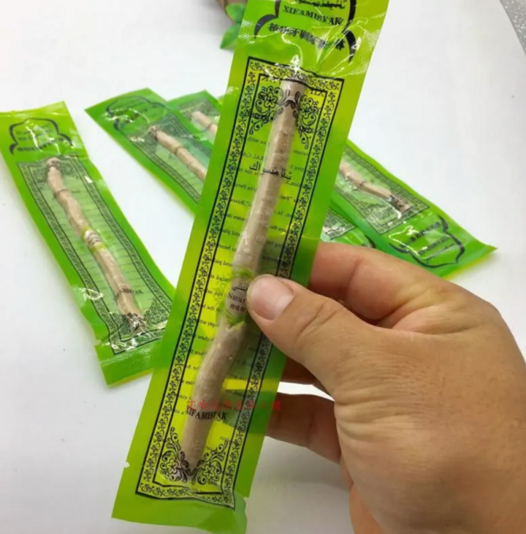 Miswak Tooth Cleaning Stick made from natural wood
