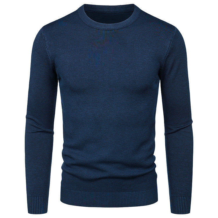 Casual Color-Block Knit Sweater